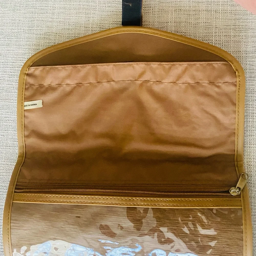Adolfo Tapestry Cosmetic Travel Bag, NEW